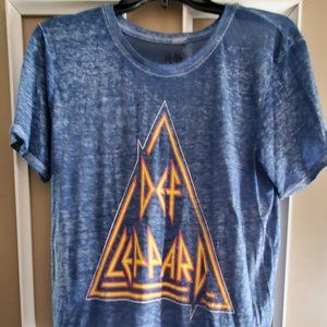 Def Leppard × Logo x Uni-Sex Extra Large